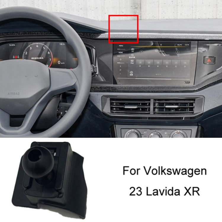 For Volkswagen Car Air Outlet Modified Mobile Phone Holder Base, 19-22 Sagitar, 19-22 Tayron/ Tayron X, 19-23 Touareg, 19-21 Tharu, 20 Viloran, 19-23 T_Cross/20-21 TACOUA, 21-23 Teramont/Teramont X/Viloran, 22 Tiguan L/Tiguan X, 21 Golf 8, 21 CC       ...