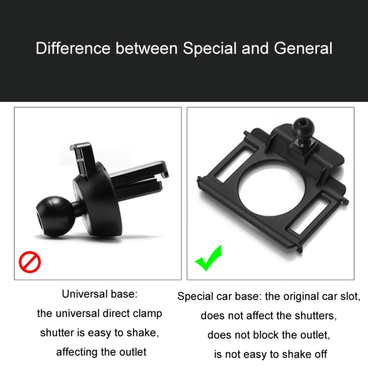 For Volkswagen Car Air Outlet Modified Mobile Phone Holder Base, 19-22 Sagitar, 19-22 Tayron/ Tayron X, 19-23 Touareg, 19-21 Tharu, 20 Viloran, 19-23 T_Cross/20-21 TACOUA, 21-23 Teramont/Teramont X/Viloran, 22 Tiguan L/Tiguan X, 21 Golf 8, 21 CC       ...