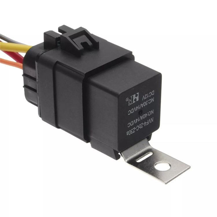 40A Dual Electric Thermostat Cooling Fan Wiring Harness Kit, 40A 12V 4-pin