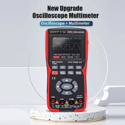 ZOYI Color Screen Multifunctional Handheld Digital Oscilloscope Multimeter, ZT702S