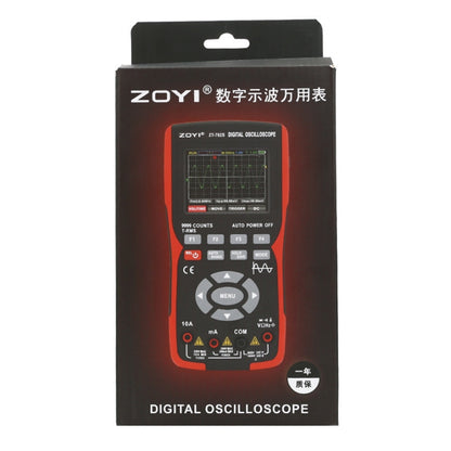 ZOYI Color Screen Multifunctional Handheld Digital Oscilloscope Multimeter, ZT702S