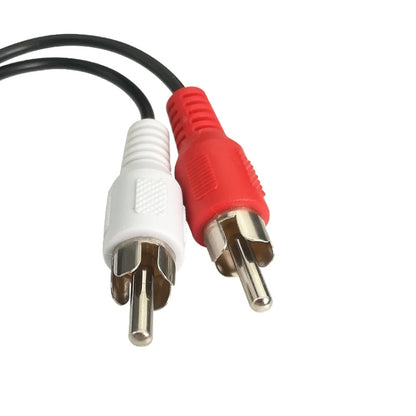 Audio Cable 3.5mm Female To 2RCA Double Lotus Head Speaker Connection Cable, 3.5mm Female To 2 RCA