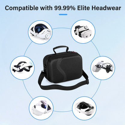 STARTRC GAMES VR Glasses Accessories Handheld Crossbody Hard Shell Storage Bag