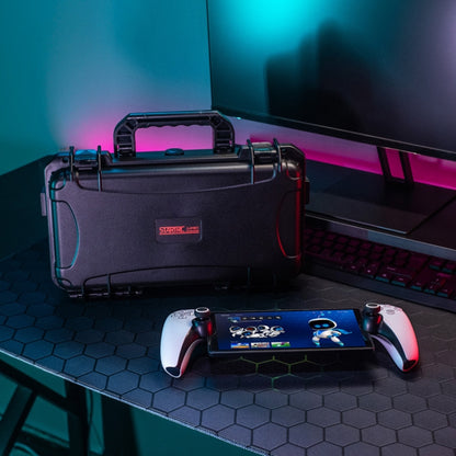 For PlayStation Portal STARTRC GAMES Console Storage Handheld IP67 Waterproof Hard Shell Bag, For PlayStation Portal Hard Shell Bag