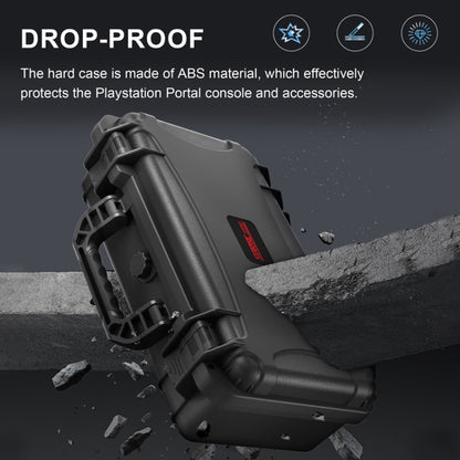 For PlayStation Portal STARTRC GAMES Console Storage Handheld IP67 Waterproof Hard Shell Bag, For PlayStation Portal Hard Shell Bag