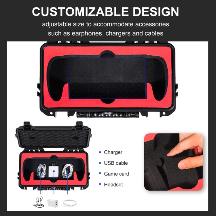 For PlayStation Portal STARTRC GAMES Console Storage Handheld IP67 Waterproof Hard Shell Bag, For PlayStation Portal Hard Shell Bag