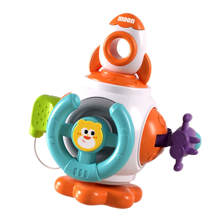 Baby Hand Grip Ball Early Learning Busy Ball Puzzle Sensory Spinning Toys, Rocket, Gopher, Shiba Inu