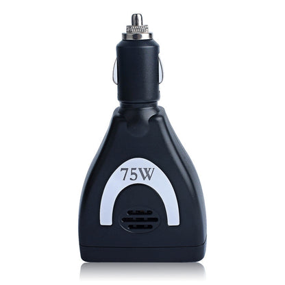 Meind 75W Mini Car Inverter Charger, 12V To 110V, 12V To 220V