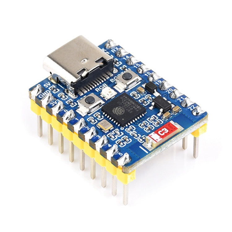 Waveshare ESP32-C6 Mini WiFi 6 & Bluetooth 5 Dual Processors Development Board, Zero, Zero-M
