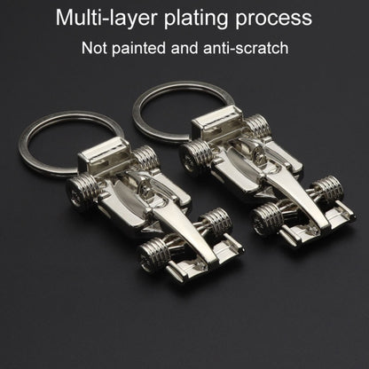 F1 Racing Car Keychain Portable Bag Decoration Pendant, X-592 Solid, X-035 Hollow, X-035 Hollow Black, X-034 Half Wheel Solid