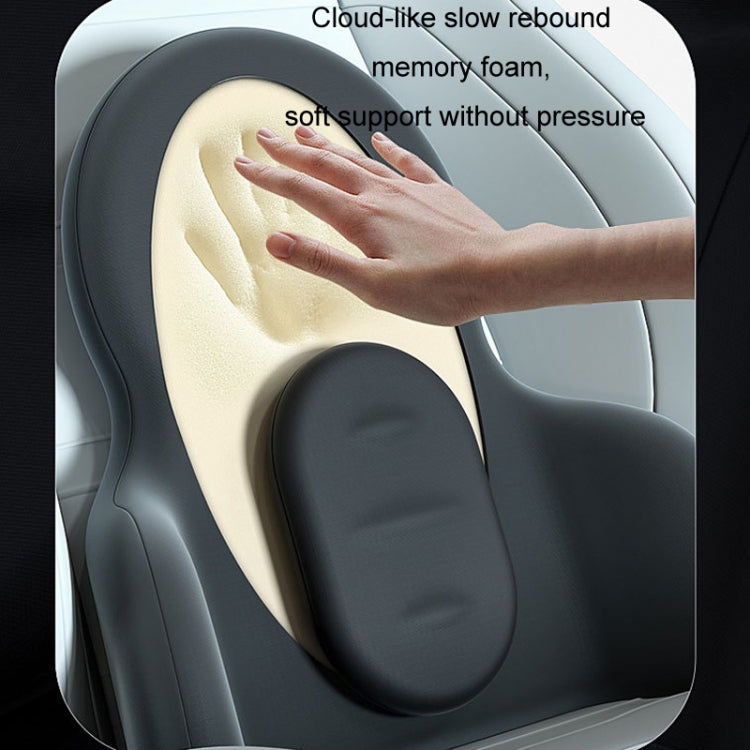 Multifunctional Car Memory Foam Adjustable Lumbar Support, Classic Black, Classic Gray, Classic Coffee, Classic Dark Blue, Classic Orange, Classic Pink, Classic Rose Red