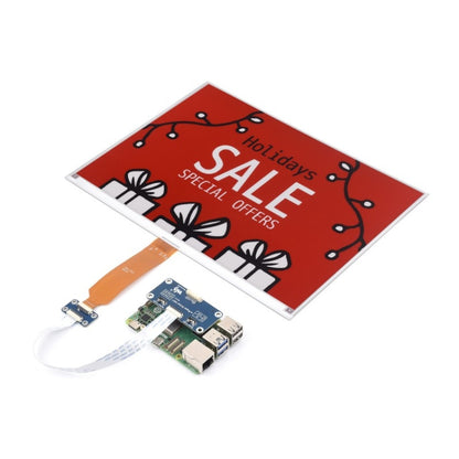 Waveshare 13.3inch 960×680 Pixels SPI Communication E-Ink Display, Module Version