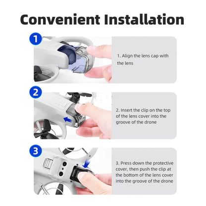 For DJI Neo Lens Protection Cover Gimbal Camera Dustproof Lens Cap, For DJI Neo