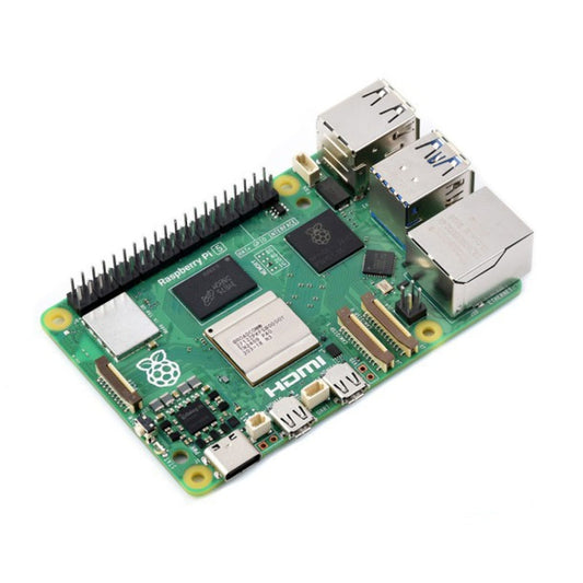Waveshare For Raspberry Pi 5 2.4GHz Quad-Core BCM2712 Processor Development Board, 2GB, 4GB, 8GB