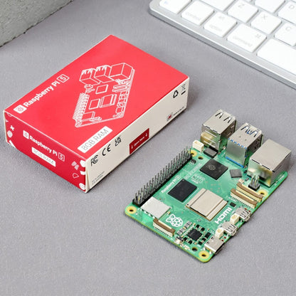 Waveshare For Raspberry Pi 5 2.4GHz Quad-Core BCM2712 Processor Development Board, 2GB, 4GB, 8GB