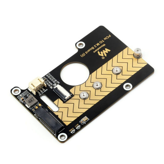 Waveshare For Raspberry Pi 5 PCIe To M.2 Adapter Board Support NVMe Protocol, 27709