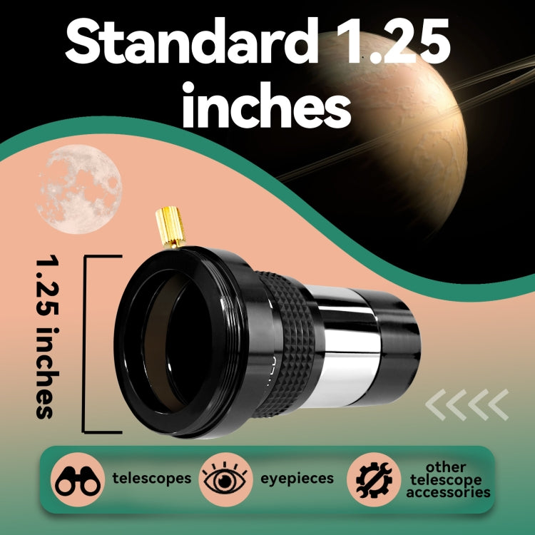 SVBONY SV137 1.25 inch 2X Magnifier M42 Screw Version With T-Port, M42 Screw Version With T-Port
