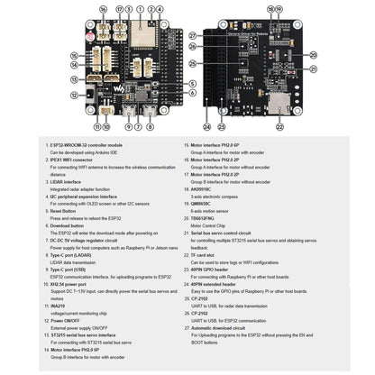 Waveshare 25118 RoArm-M2-S Desktop Robotic Arm Kit, Based On ESP32, 4-DOF, US Plug, UK Plug, EU Plug