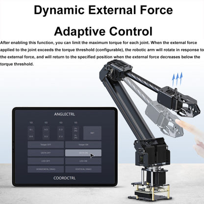 Waveshare 25118 RoArm-M2-S Desktop Robotic Arm Kit, Based On ESP32, 4-DOF, US Plug, UK Plug, EU Plug