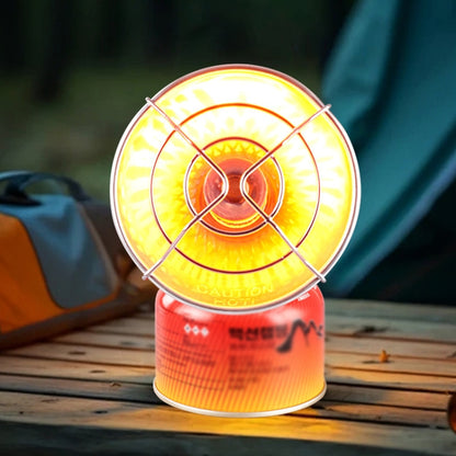 Outdoor Camping Heater Mini Portable Gas Heater Burner Fishing Gas Fireplace