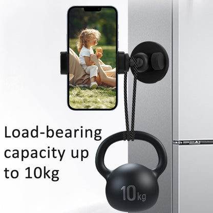 Magnetic Aluminum Alloy Ball Head Mount for Sports Cameras and Mobile Phones