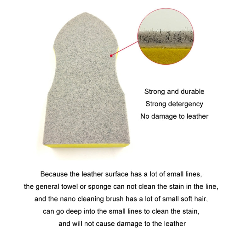 Car Seat Leather Interior Cleaning Brush