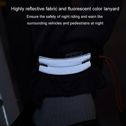 ISE MOUNT Outdoor Riding Reflective Pants Cuff Strap Elastic Night Running Sports Leg Safety Band