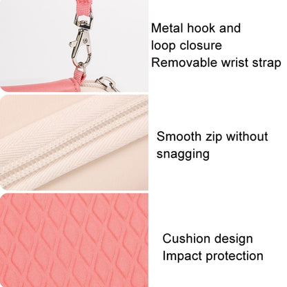 Cwatcun H45 Mini Storage Bag Small Microslice Digital Camera Bag PU Waterproof Hard Shell Bag, H45 (Pink), H45 (Green), H45 (Brown)