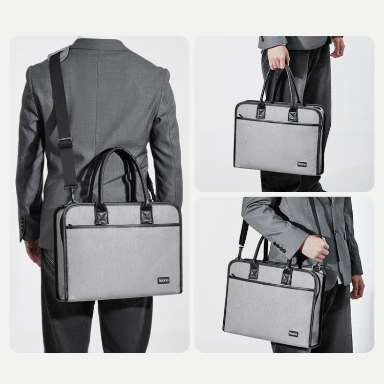 Baona BN-I009 14-inch Large-capacity Shock-absorbing And Wear-resistant Laptop Bag