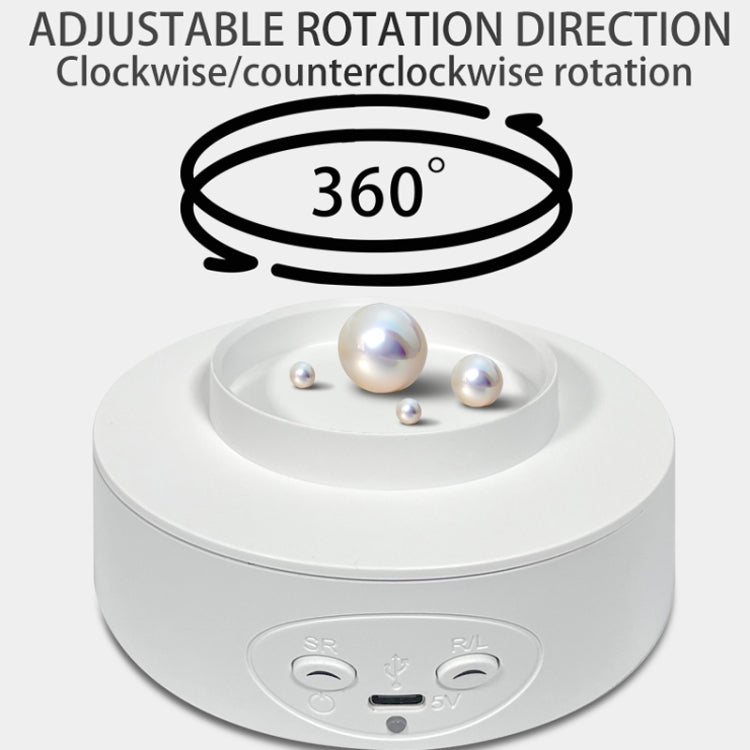 Intelligent Electric Roundabout 360 Degree Rotating Disc Table Live Shooting Video Props