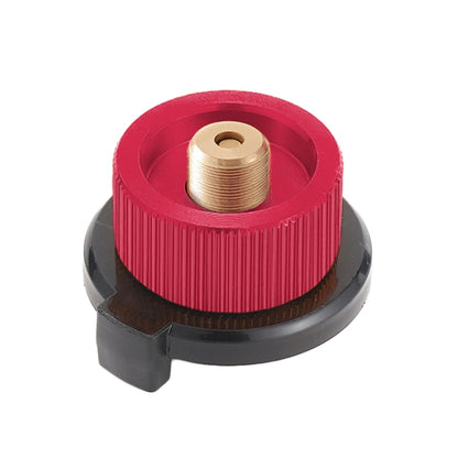 Outdoor Camping Gas Cylinder Adapter Stove Connector Closed Snap Gas Canister Converter, Large Yellow, Large Red, Small Yellow, Small Red