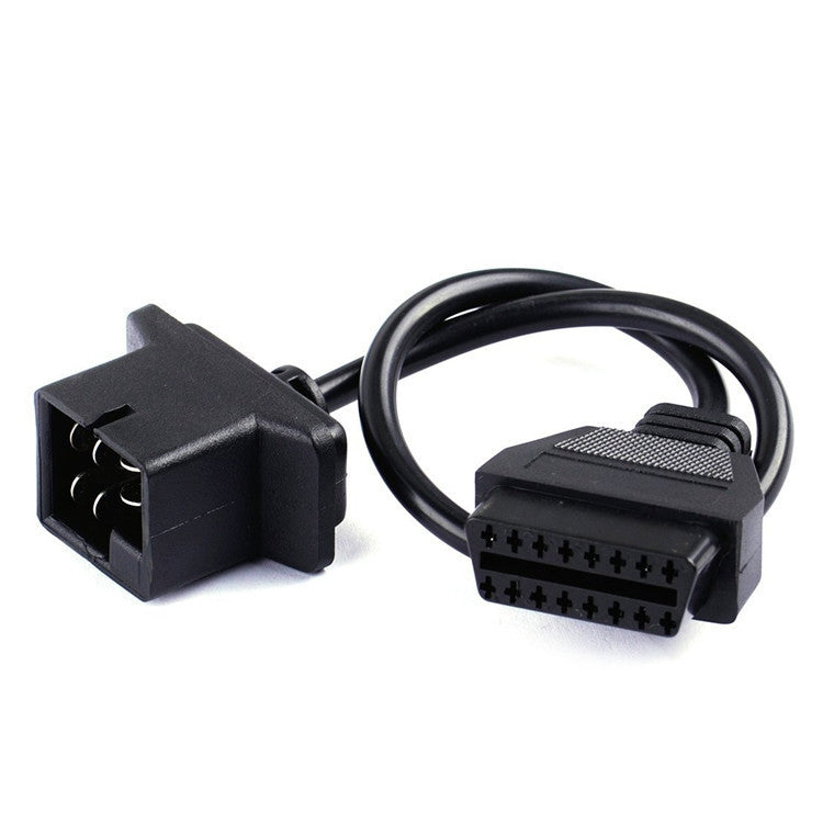 6 Pin OBD1 To 16 Pin OBD2 For Chrysler / Jeep / Dodge