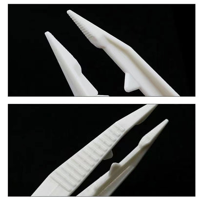 20pcs Plastic Tweezers Children DIY Accessories Tools