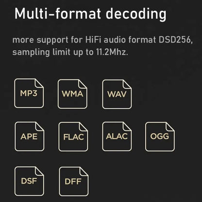 HiFi Lossless Music Player Mastering DSD256 Hard Decoding MP3, Q3