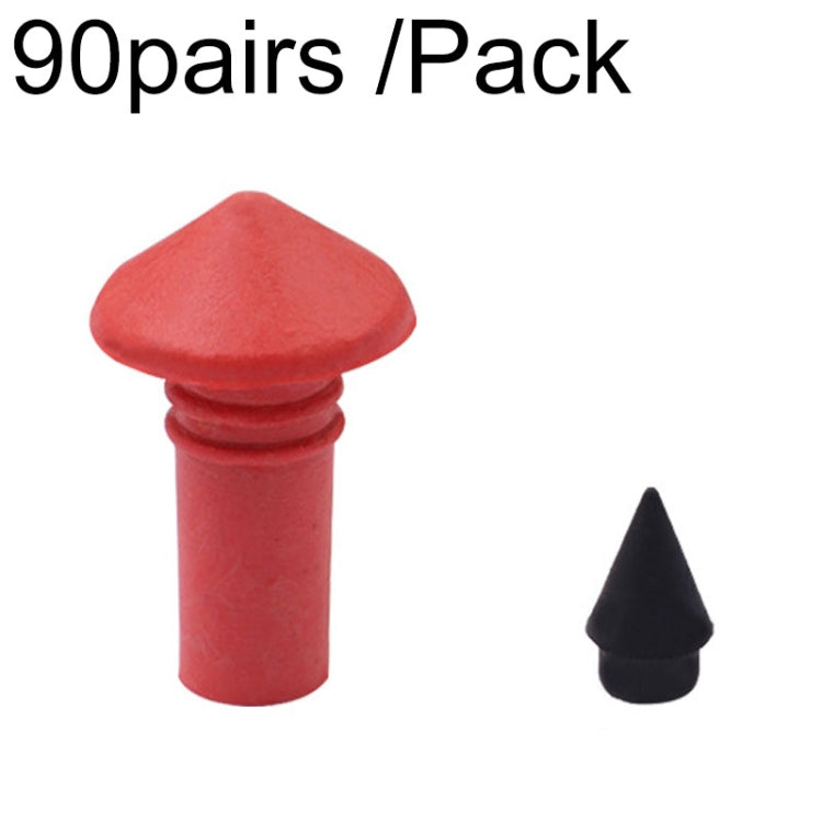 Motorcycle Electric Vehicle Tire Repair Rubber Mushroom Nail Tire Repair Tools, 90pairs /Pack S, 90pairs /Pack L