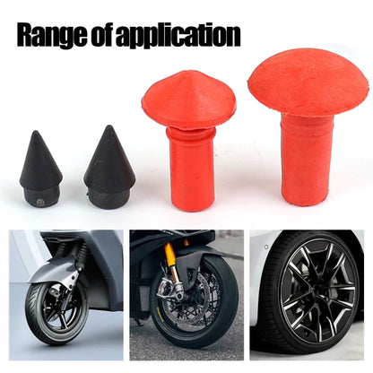 Motorcycle Electric Vehicle Tire Repair Rubber Mushroom Nail Tire Repair Tools, 90pairs /Pack S, 90pairs /Pack L