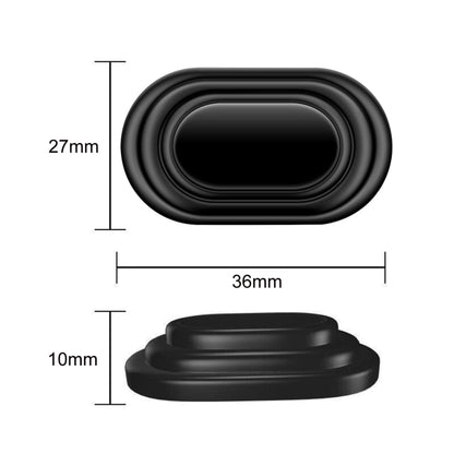 10pcs Car Door Shock-Absorbing Cushion Pad Enlarged Sound-Proof Silicone Pad