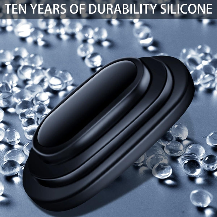 10pcs Car Door Shock-Absorbing Cushion Pad Enlarged Sound-Proof Silicone Pad