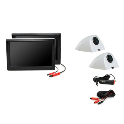 5 Inch AHD Video Monitor Car Reversing High-Definition Camera, With Video Recording + Side Mounting, Folding Screen Video Recording + Side Mounting, No Video Recording + Side Mounting, No Video Recording + Blind Spot
