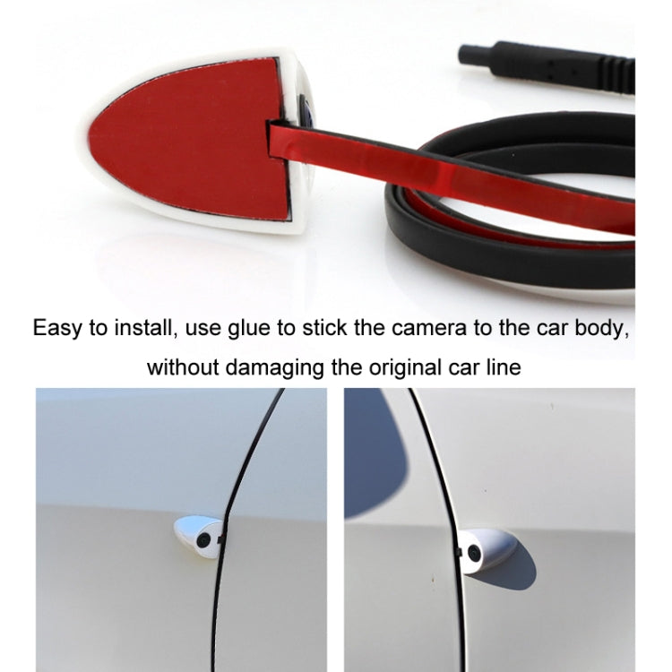 5 Inch Carplay Portable Surveillance Video Car Display, With Two-way Camera, With White Two-way Camera Side-mounted, Folding Screen + White Two-way Camera Side-mounted, Folding Screen + Two-way Camera, With CCD Blind Spot Camera