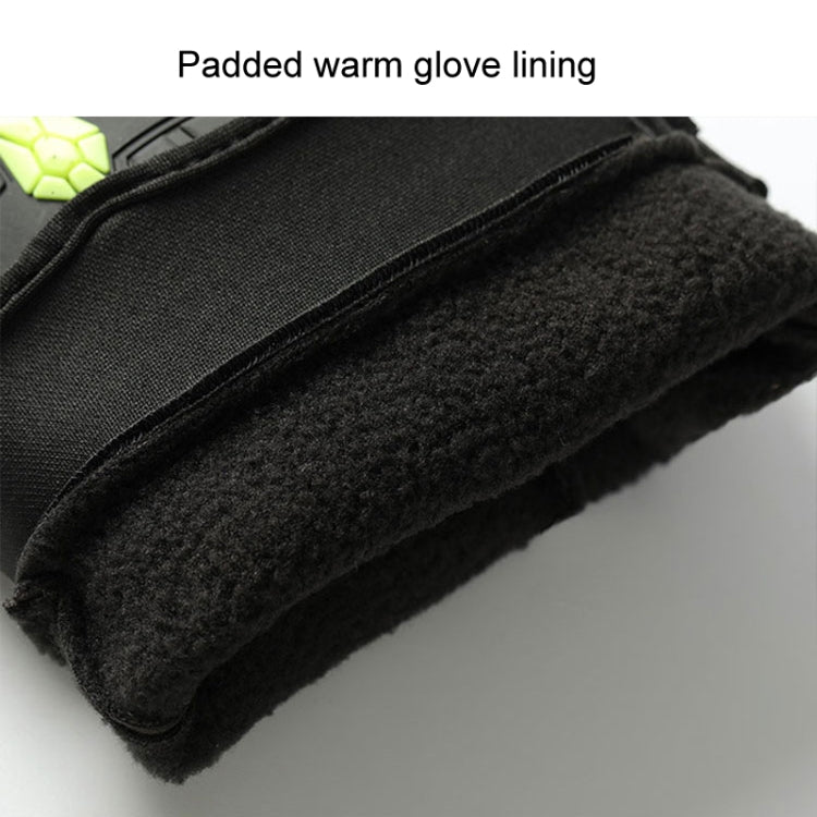 LANYIER Fall Winter Motorcycle Outdoor Riding Gloves Men Velvet Warm Non-slip Touch Screen Windproof Gloves, Average