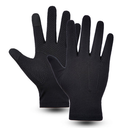 Outdoor Bicycle Riding Fishing Gloves Thin Breathable Anti-UV Sports Ice Silk Gloves, Men 2 Fingers Black, Men Half Finger Black, Men Full Finger Black, Men 2 Fingers Gray, Men Half Finger Gray, Men Full Finger Gray, Men Full Finger Navy...