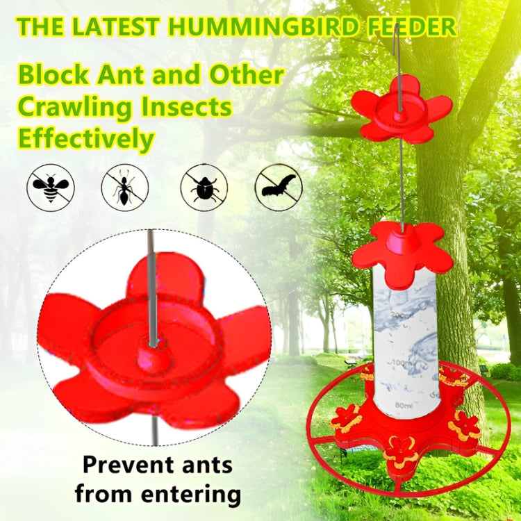 Outdoor Garden Patio Hanging Hummingbird Feeder