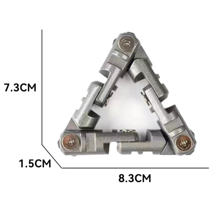 Stress Relieving Alloy Massage Bracelet Infinite Flip Fingertip Chain Fidget Toy