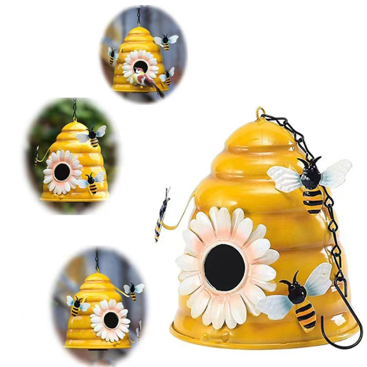 Outdoor Garden Parrot Bird Winterizing Warm Decorative Hanging Pendant