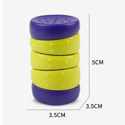 Stress Relief Cube EDC Push Cards Fingertip Spinning Office Stress Relief Twister Novelty Toy