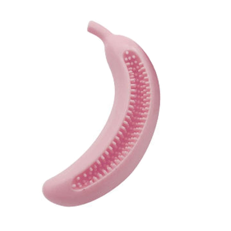 Pet Chewing Teeth Cleaning Toy Teething Stick, Round, Bone, Banana