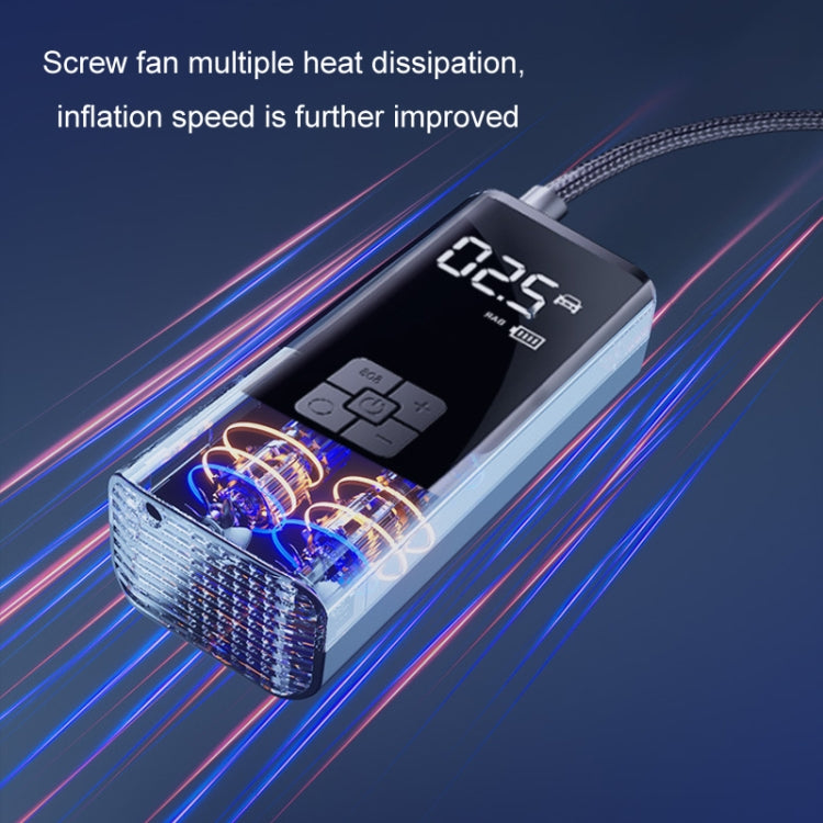 Electric Vehicle Lighting Tire Air Pump Tire Pressure Detection