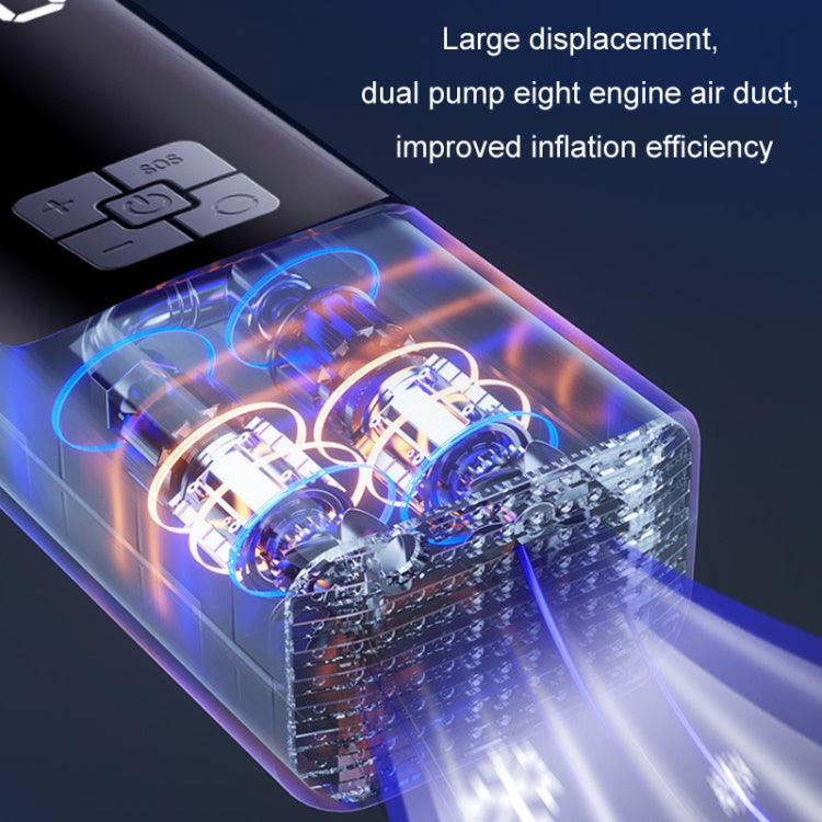 Electric Vehicle Lighting Tire Air Pump Tire Pressure Detection