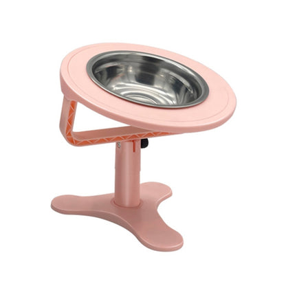 Adjustable Height Anti-Tip Pet High Stand Bowl
